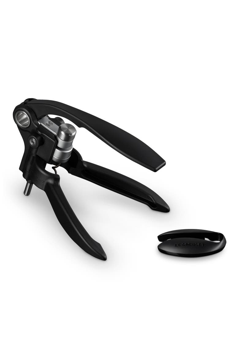 Original Lever Corkscrew Wine Opener, Alternate, color, BLACK (NON-METAL)