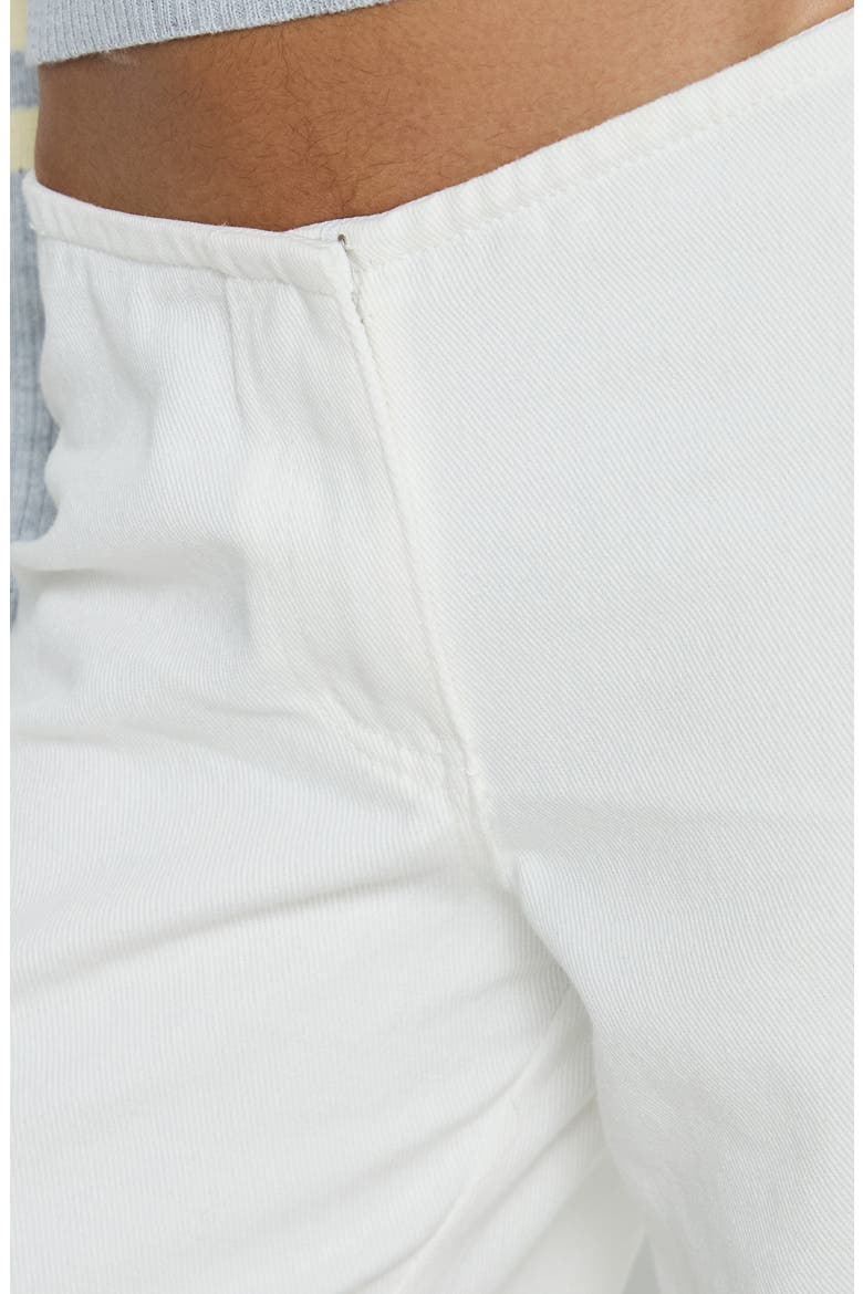 Hereos Mid Rise Baggy Wide Leg Jeans, Alternate, color, WHITE