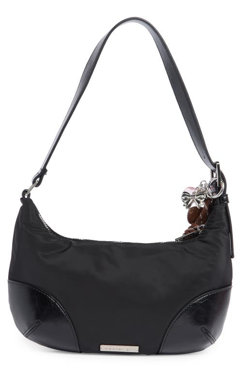 Madden Girl Recycled Polyester Shoulder Bag In Black