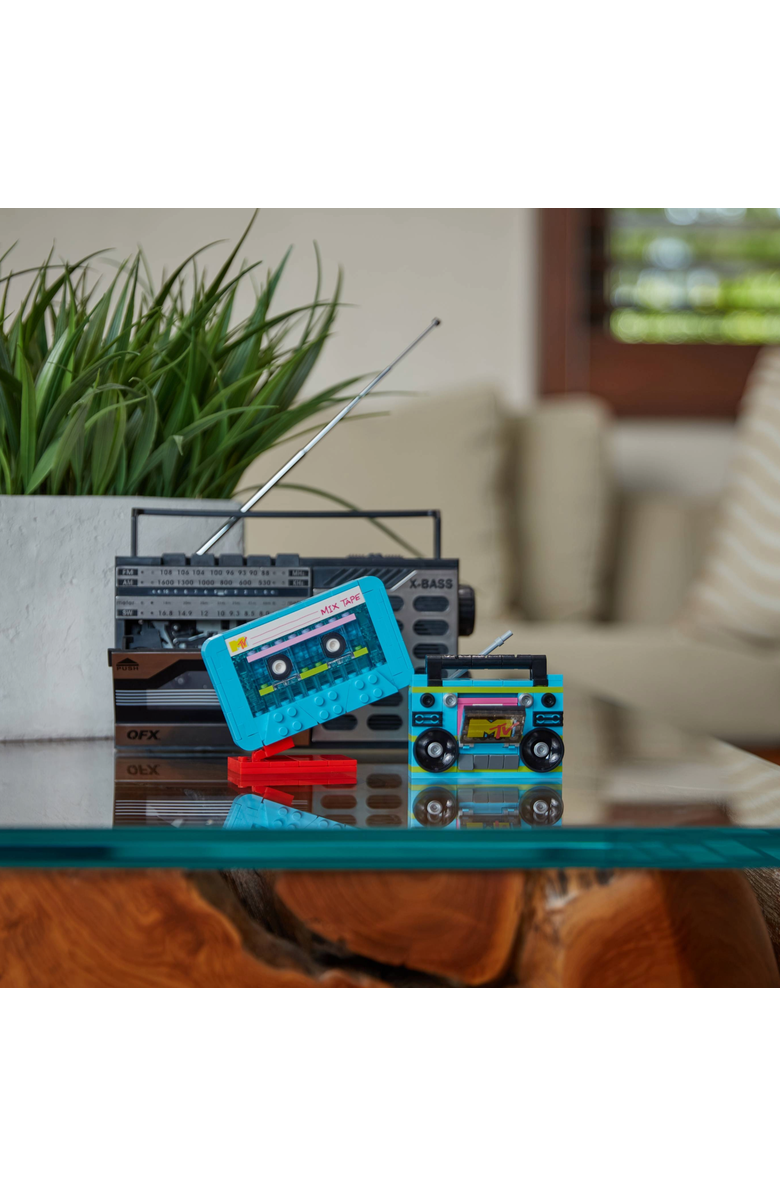 Brickcraft MTV Cassette Building Set, Alternate, color, Yellow