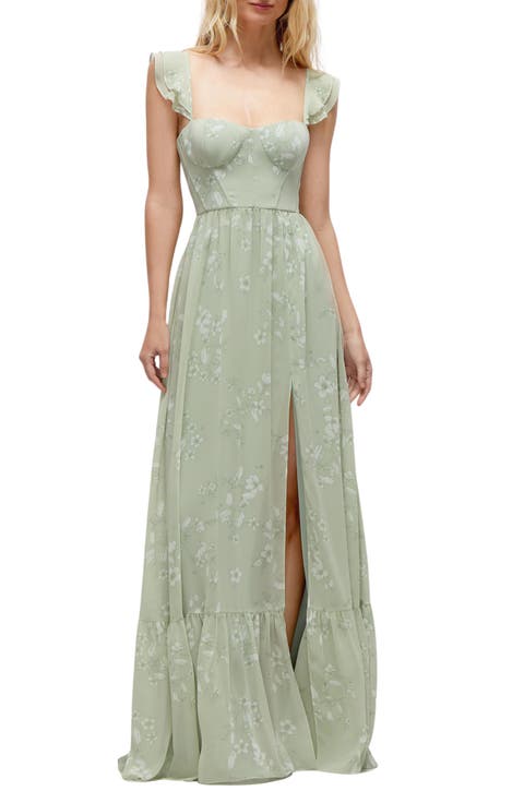 Bustier Maxi Dress (Regular & Plus)