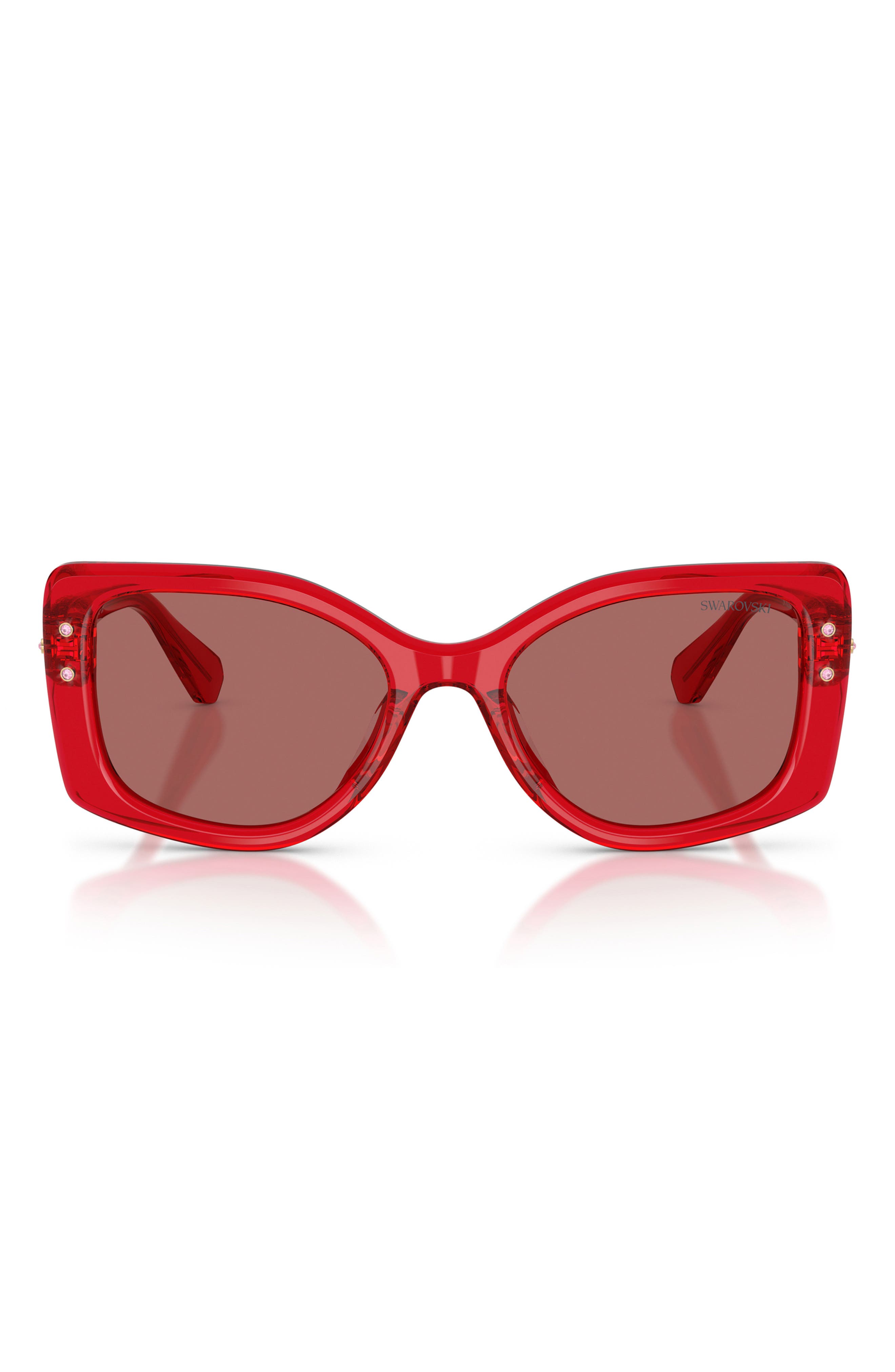 TRANSPARENT RED / DARK VIOLET