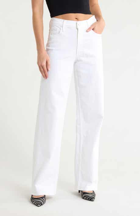 MOTHER The Spinner Zip Sneak Straight Leg Crop Jeans