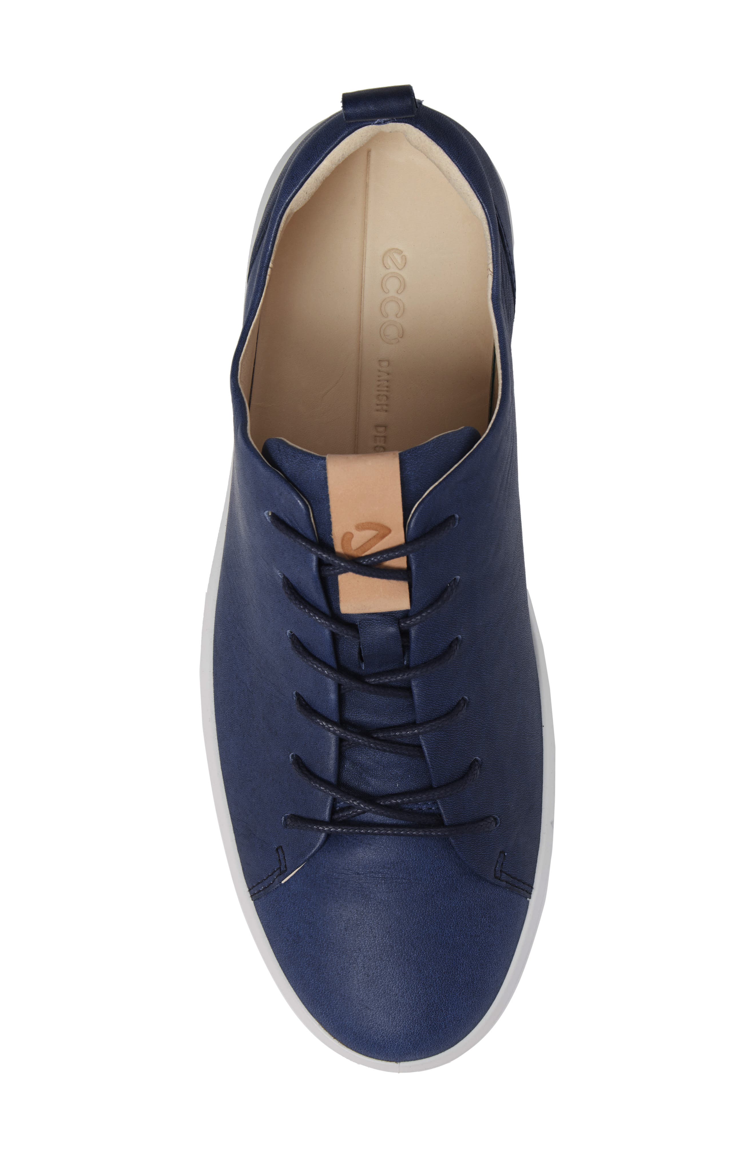 Soft 8 Sneaker, Alternate, color, INDIGO 7 LEATHER
