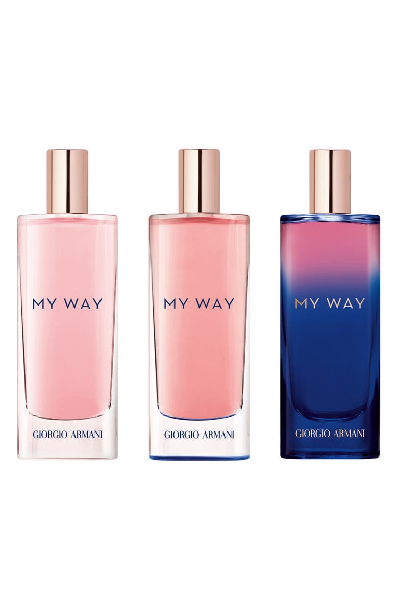 ARMANI beauty My Way 3-Piece Holiday Fragrance Gift Set $141 Value, Main, color, 