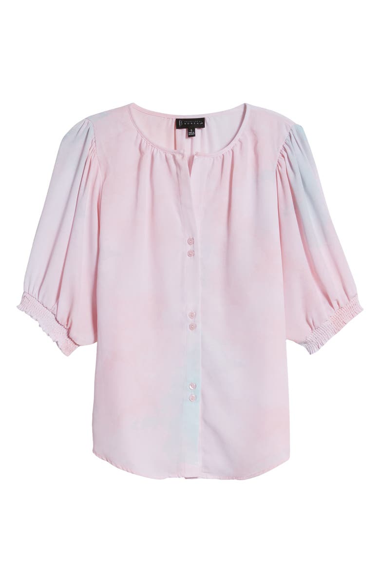 Bobeau Valerie Button Front Top, Alternate, color, 