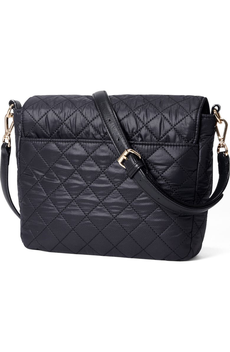 MZ Wallace Medium Crosby Lock Quilted Nylon Crossbody Bag, Alternate, color,