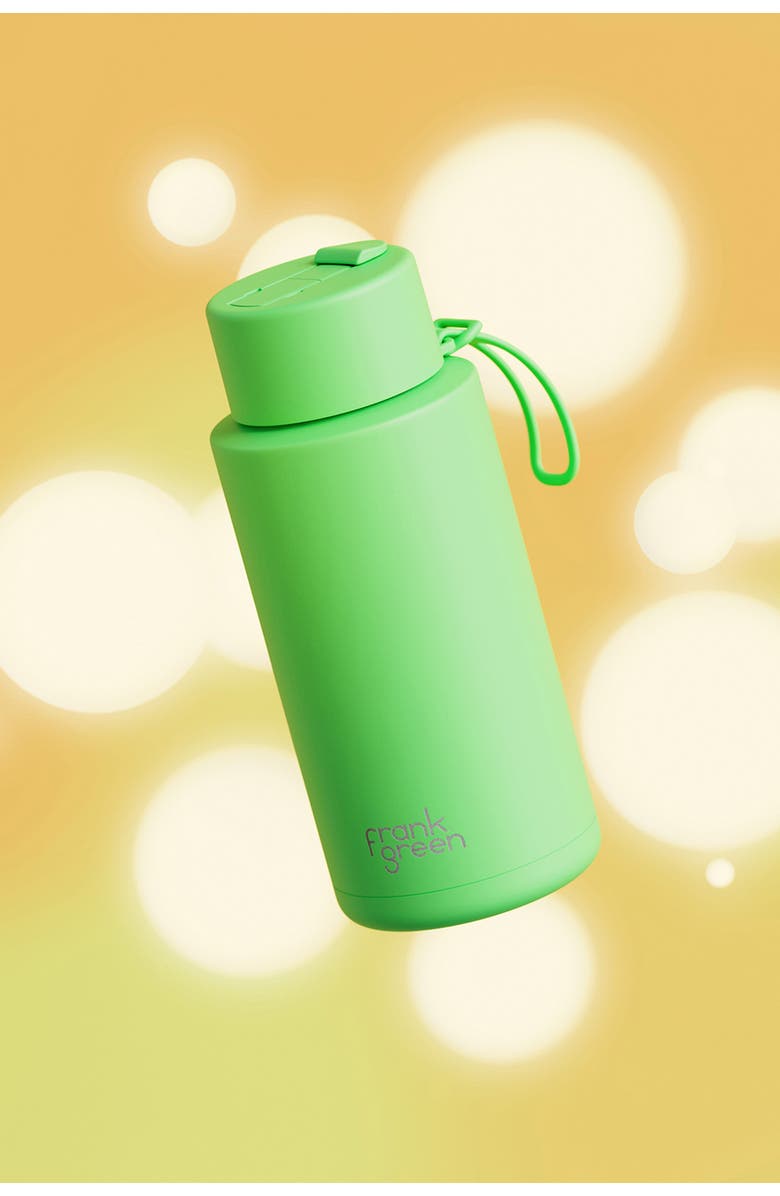 frank green 34-Ounce Water Bottle, Alternate, color, Aurora Glow