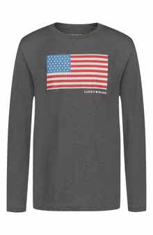 Lucky Brand Kids' USA Fair Isle Graphic T-Shirt