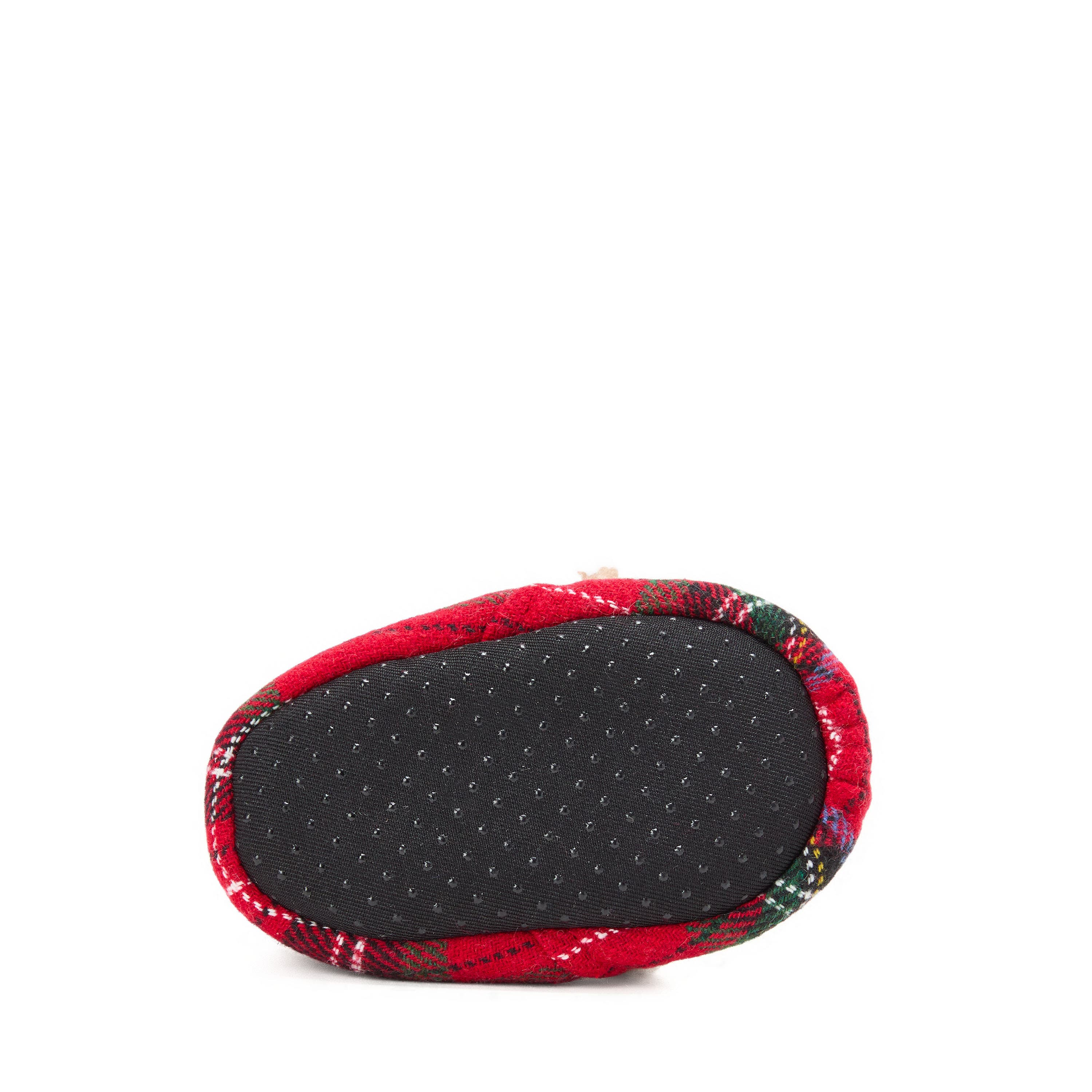 DEARFOAMS Baby Bear Closed Back Slipper, Alternate, color, Plaid