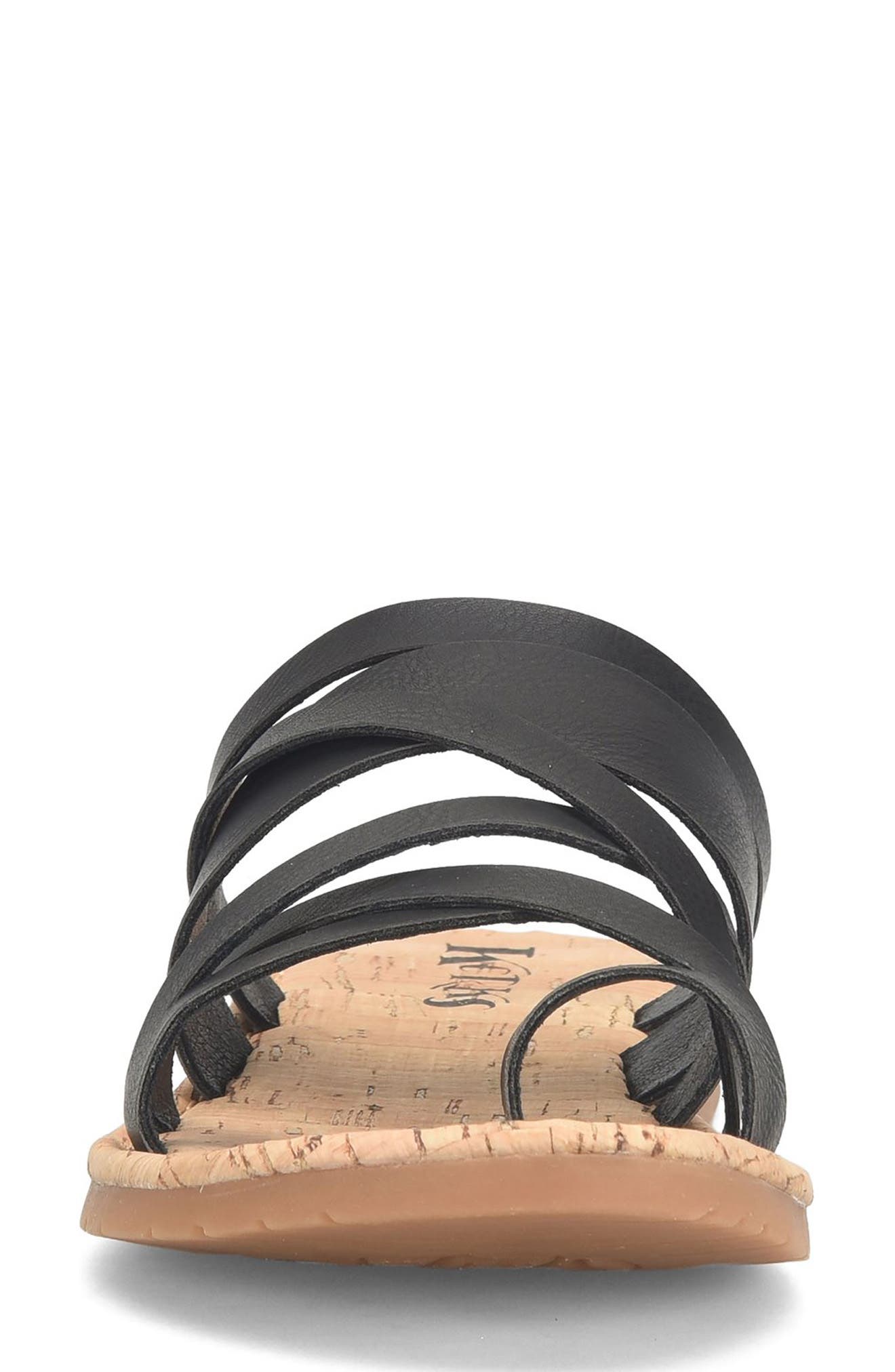 KORKS Clemmons Strappy Sandal, Alternate, color, Black