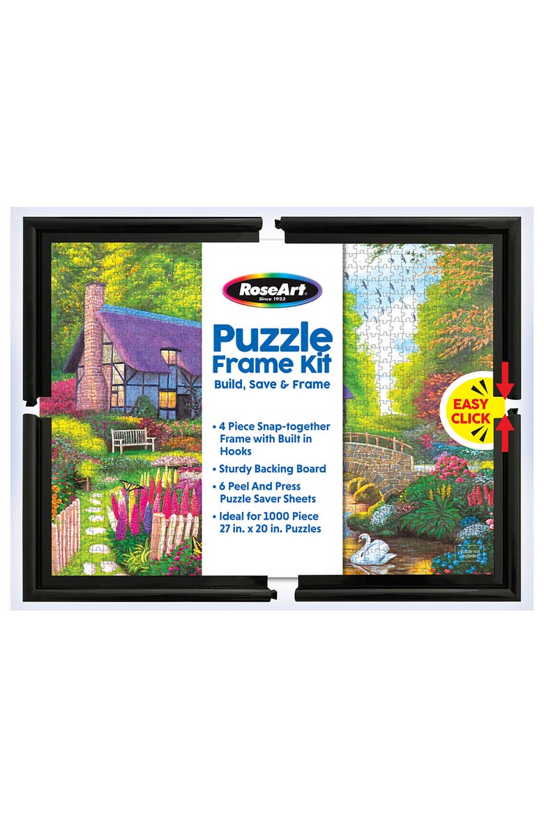 Puzzle Frame Kit For 1000 Piece Jigsaws, Alternate, color, Multicolored
