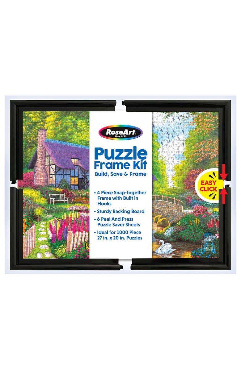 RoseArt Puzzle Frame Kit For 1000 Piece Jigsaws, Alternate, color, Multicolored