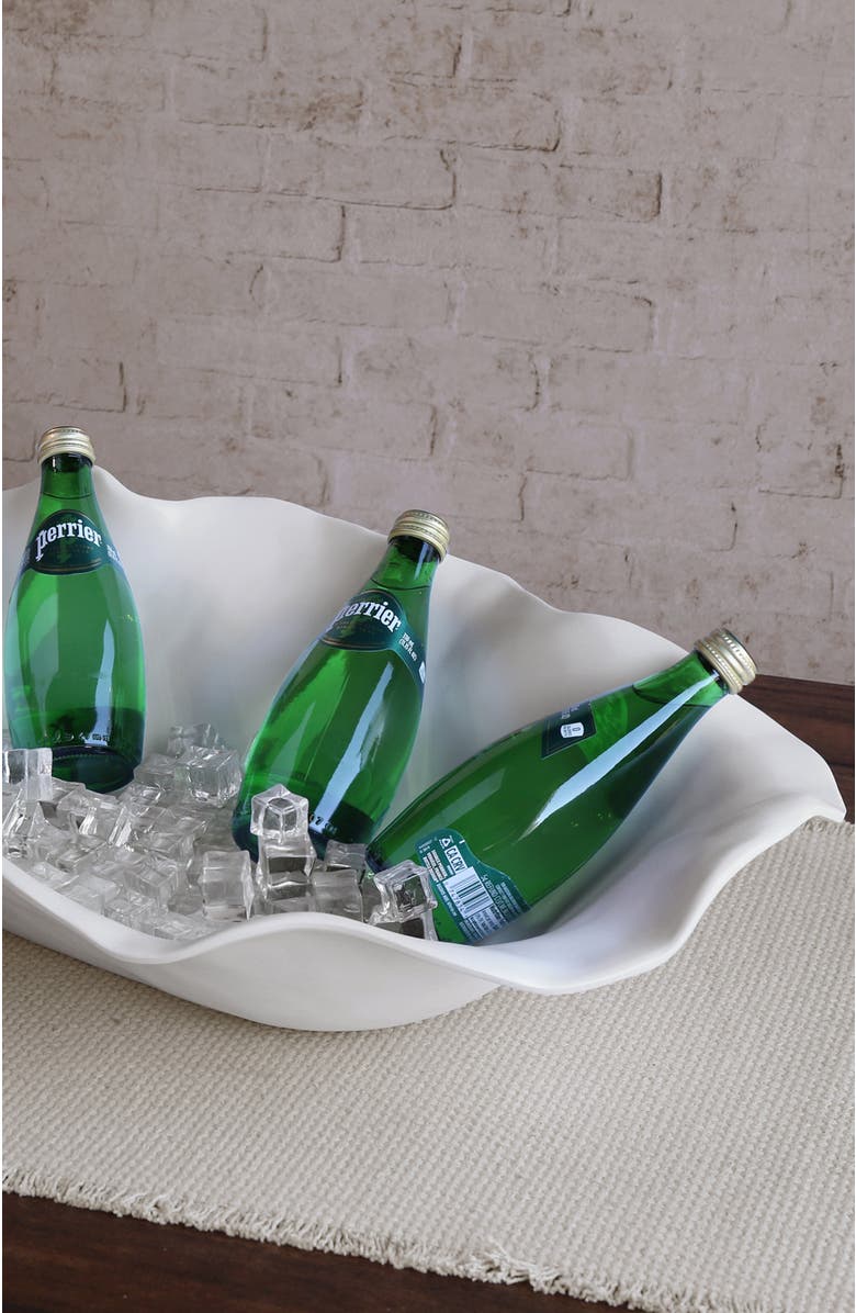 BEATRIZ BALL Collection VIDA Nube Extra Large Oval Centerpiece, Alternate, color, White