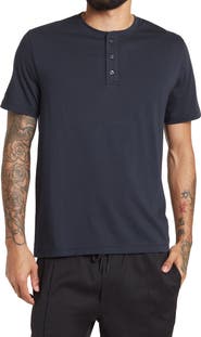 Vince Solid Henley T-Shirt
