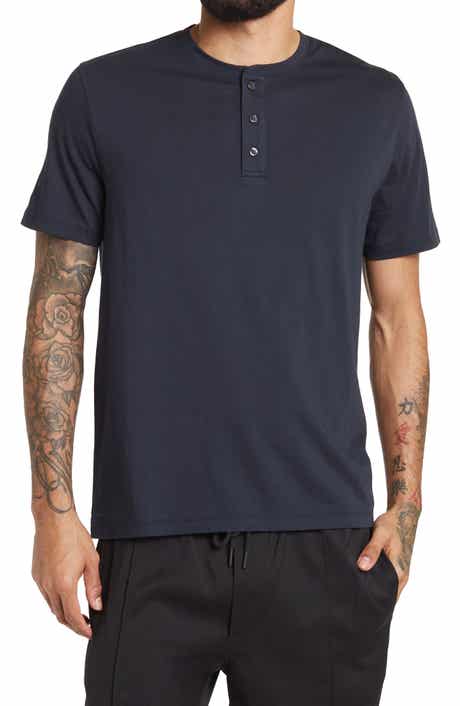 Vince Solid Henley T-Shirt
