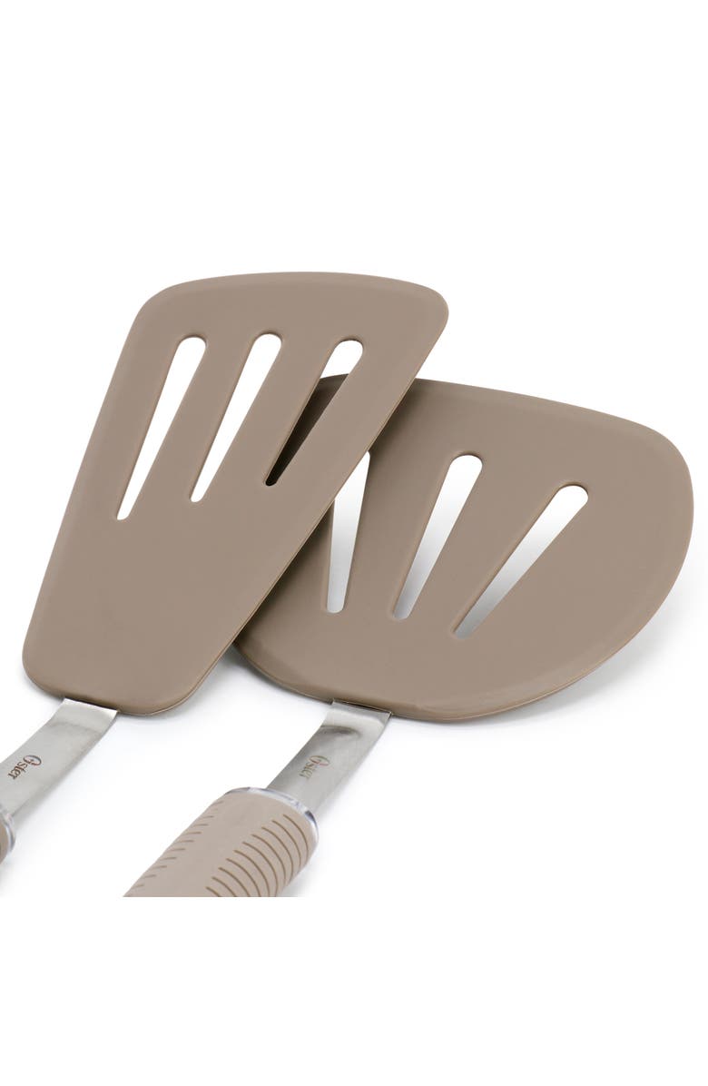 OSTER Newcrest 5 Piece Prep and Cook Kitchen Tool Set, Alternate, color, Taupe