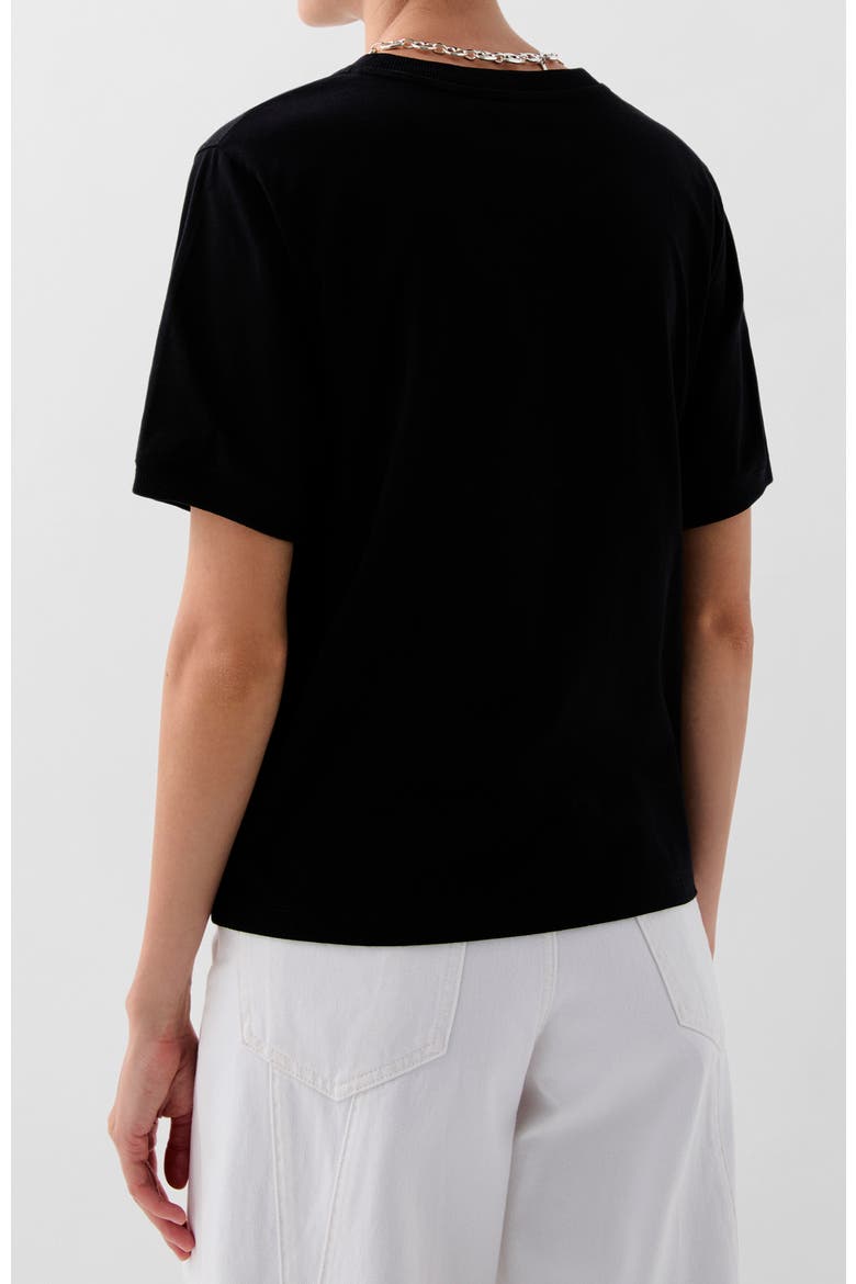 Name Sign Tee, Alternate, color, Black