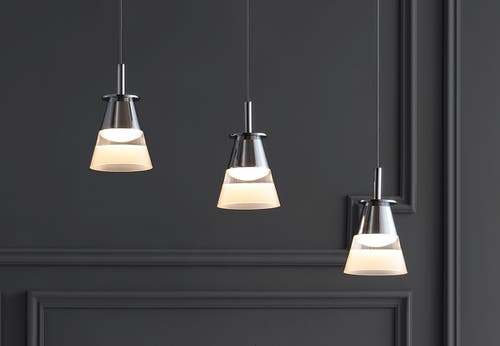 Jonathan Y Alain 3-light Adjustable Cascading Metal Integrated Linear Led Pendant In Silver