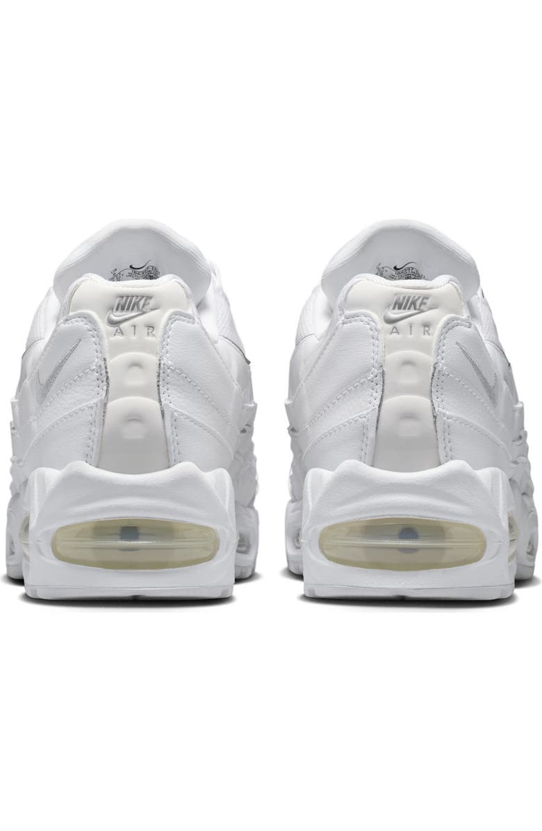 Nike Air Max 95 Big Bubble Sneaker, Alternate, color, White/ Silver/ Black