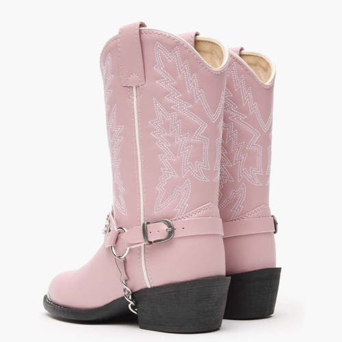 Durango Lil' Little Kid Pink Rhinestone Western Boot In Pink