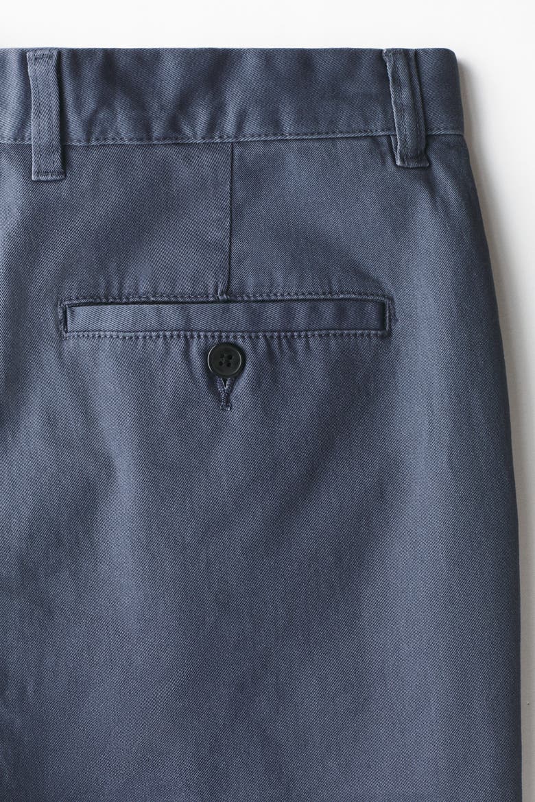 Regular Fit Cotton Chino Shorts, Alternate, color, Dusty blue