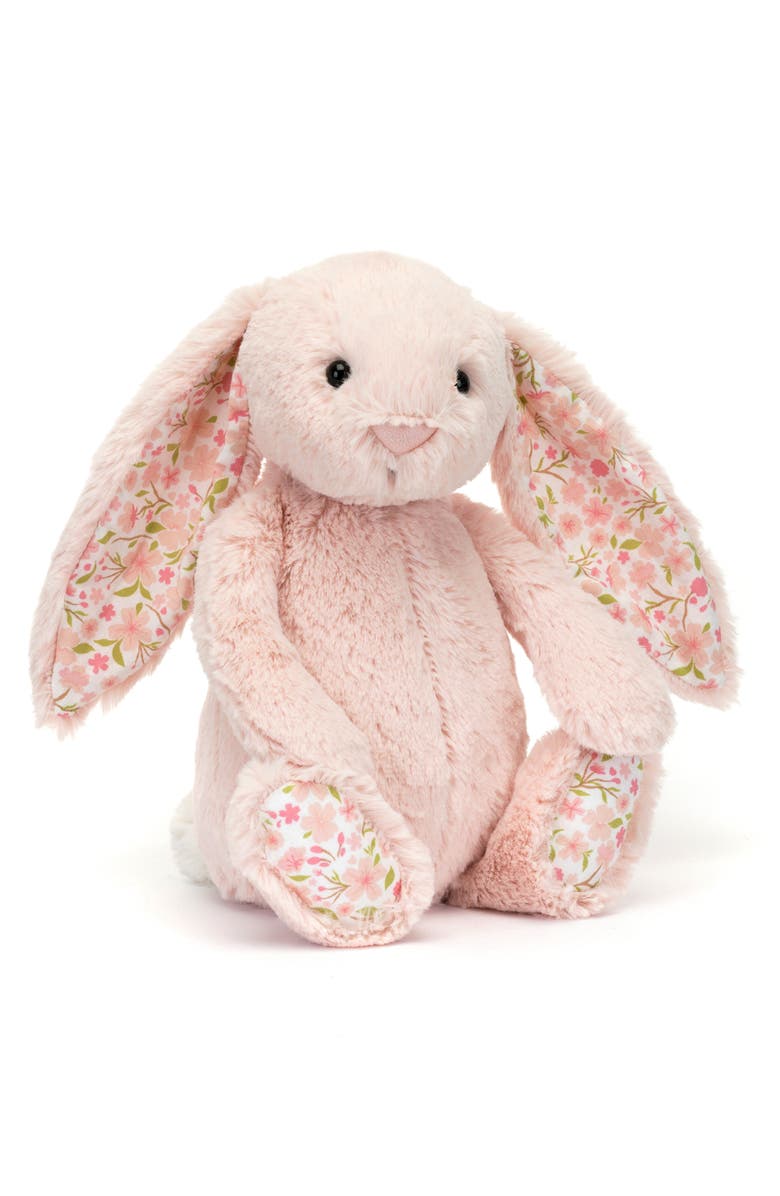 Jellycat Cherry Blossom Bunny Stuffed Animal, Main, color,