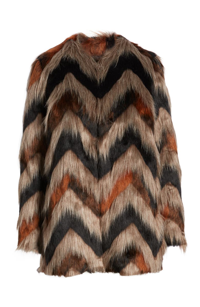 Amuse Society Waylon Faux Fur Jacket, Alternate, color,
