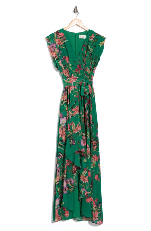 ELIZA J ELIZA J OBI HIGH-LOW MAXI DRESS