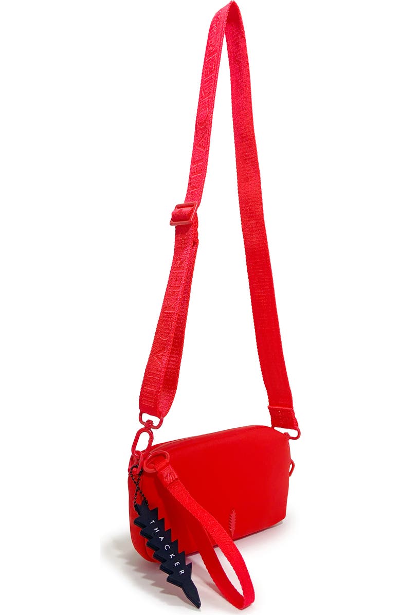 Thacker Ella Phone Zip Crossbody Bag, Alternate, color, Poppy