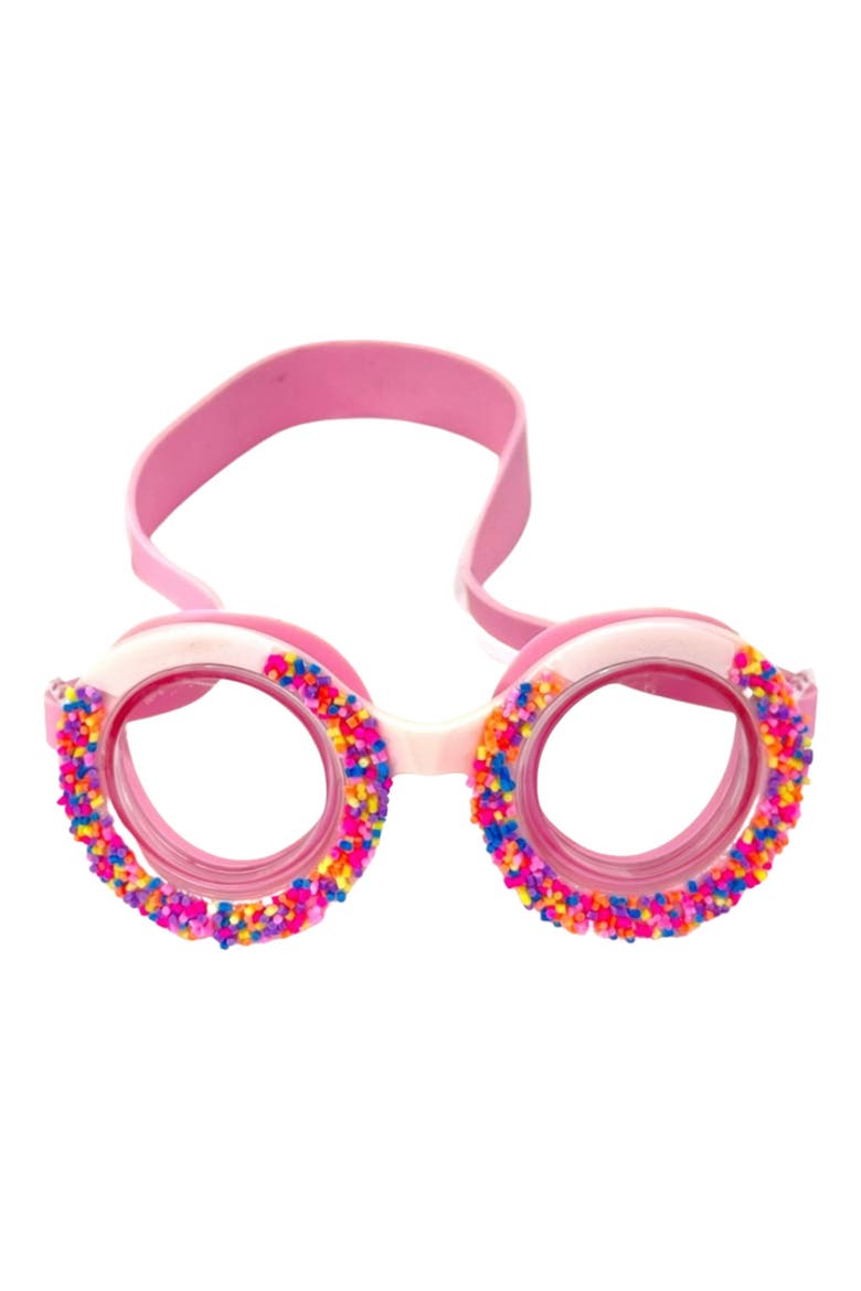 Kids' Confetti Swim Goggles, Main, color, PINK MULTI