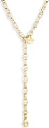 THE SIS KISS Mia Mariner Lariat Chain Necklace