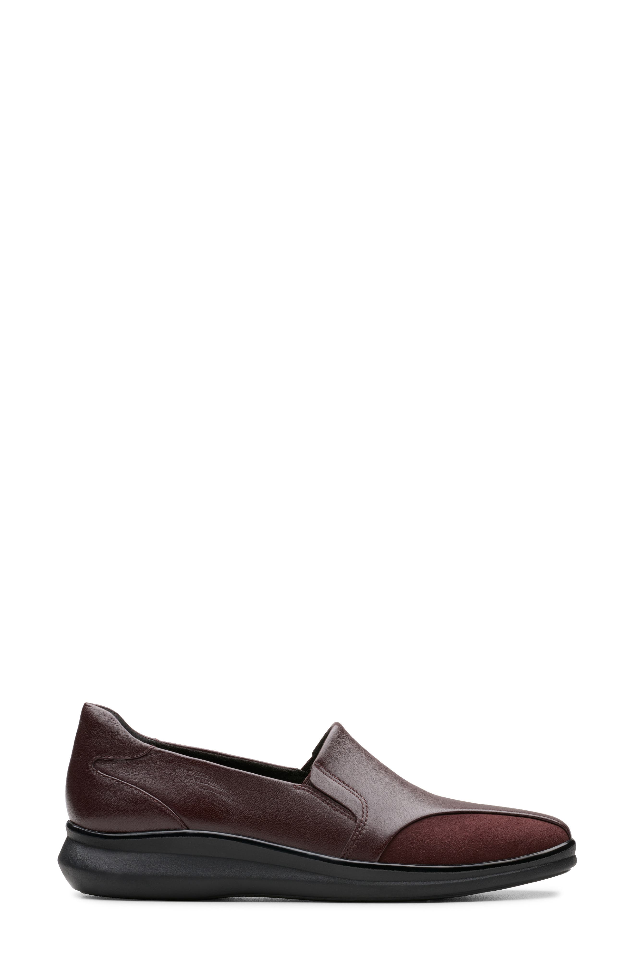 Lynelle Wedge Flat, Alternate, color, RED