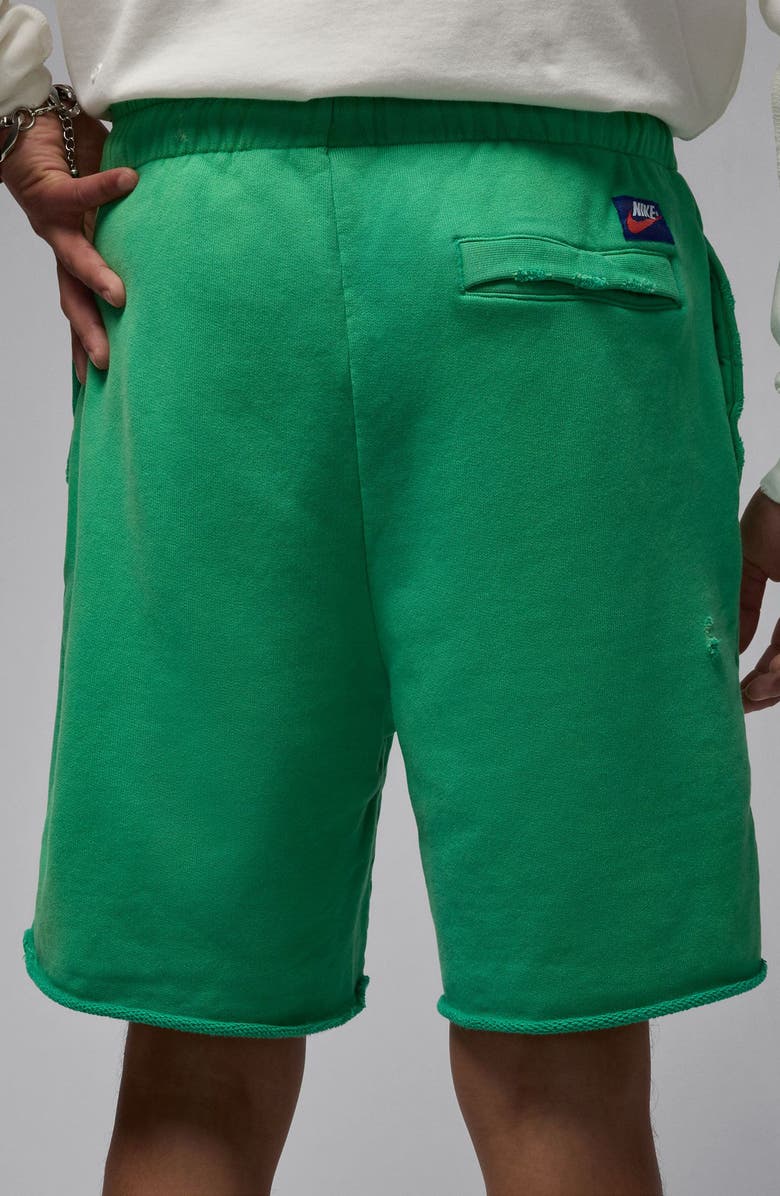 Jordan Rare Air French Terry Graphic Sweat Shorts, Alternate, color, Stadium Green/ Sail