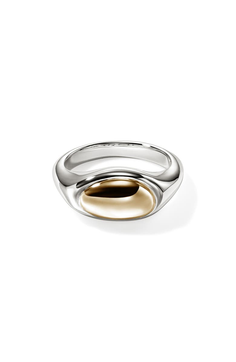 John Hardy Pebble Ring, Sterling Silver, Gold, Alternate, color, Silver