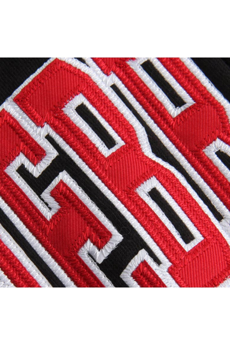 Women's Stadium Athletic Black Nebraska Huskers Arched Name Full-Zip Hoodie, Alternate, color, Black
