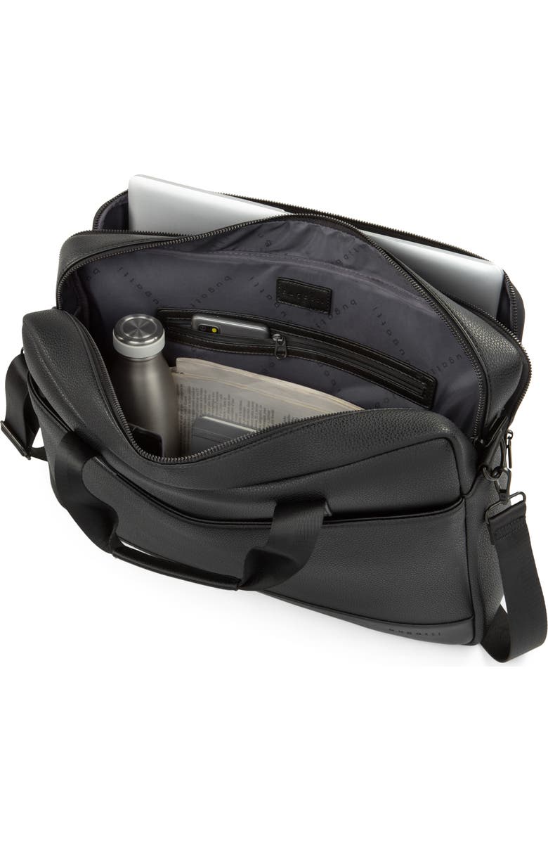 bugatti Central Briefcase, Alternate, color, Black