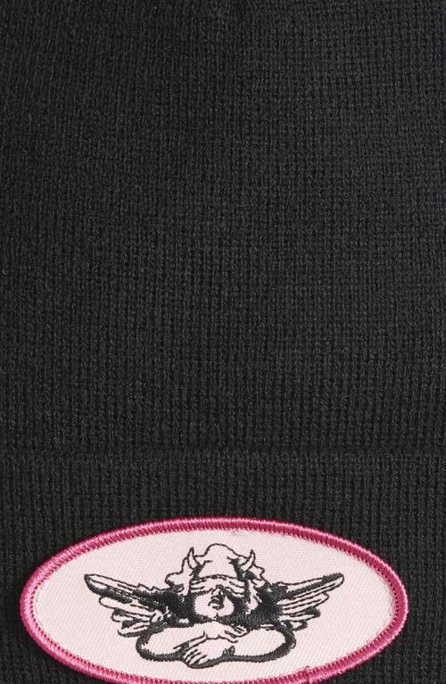 Boys Lie 1-800 Rib Beanie In Brown