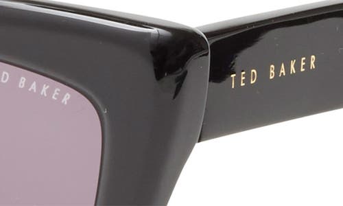 Shop Ted Baker London 54mm Cat Eye Sunglasses In Black