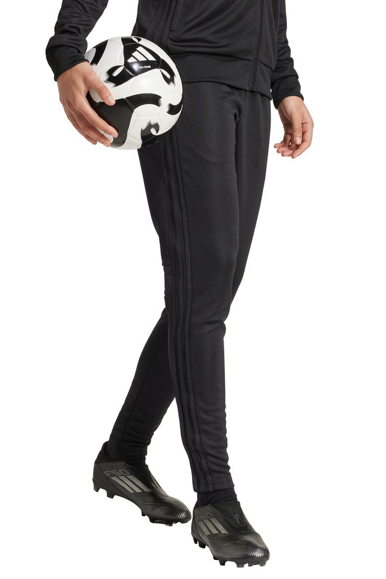 Tiro 25 Essential Recycled Polyester Training Pants, Alternate, color, BLACK