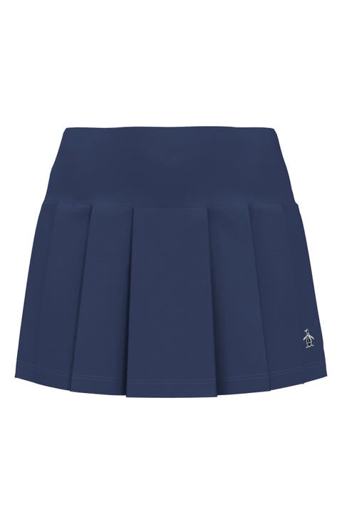 Pleated Performance Skort