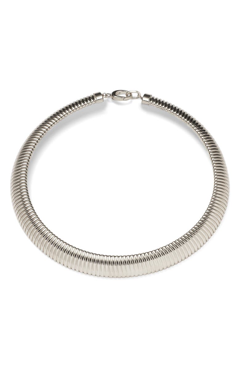 Lady Grey Ophidia Necklace, Main, color, Silver