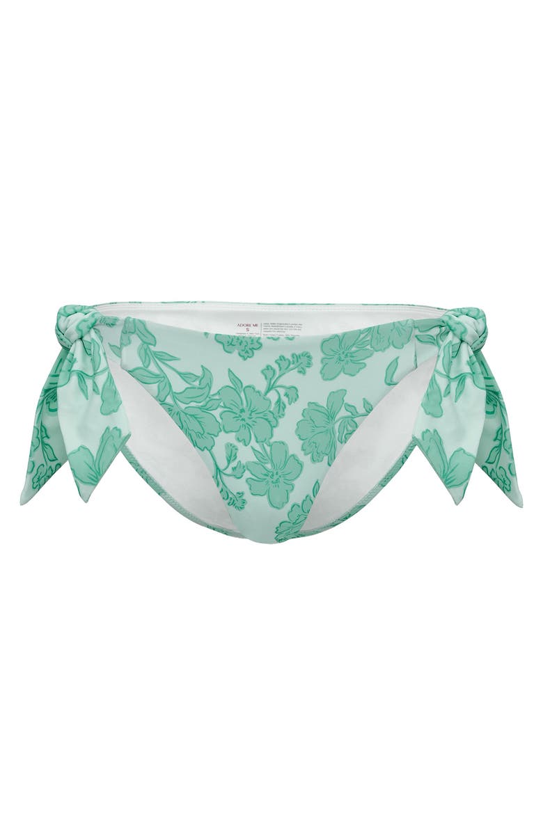 Perry Swimwear Bikini Bottom, Alternate, color, Floral green