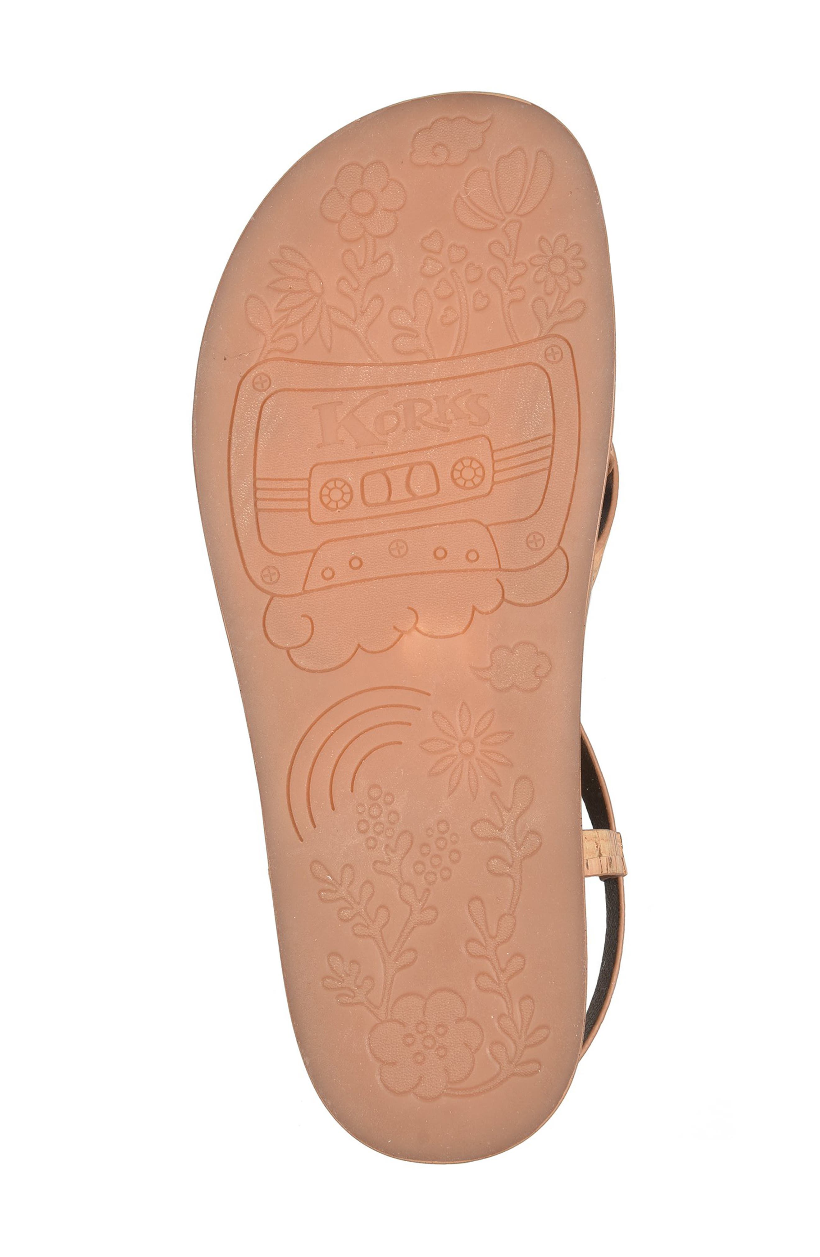 Arica Toe Loop Sandal, Alternate, color, CORK