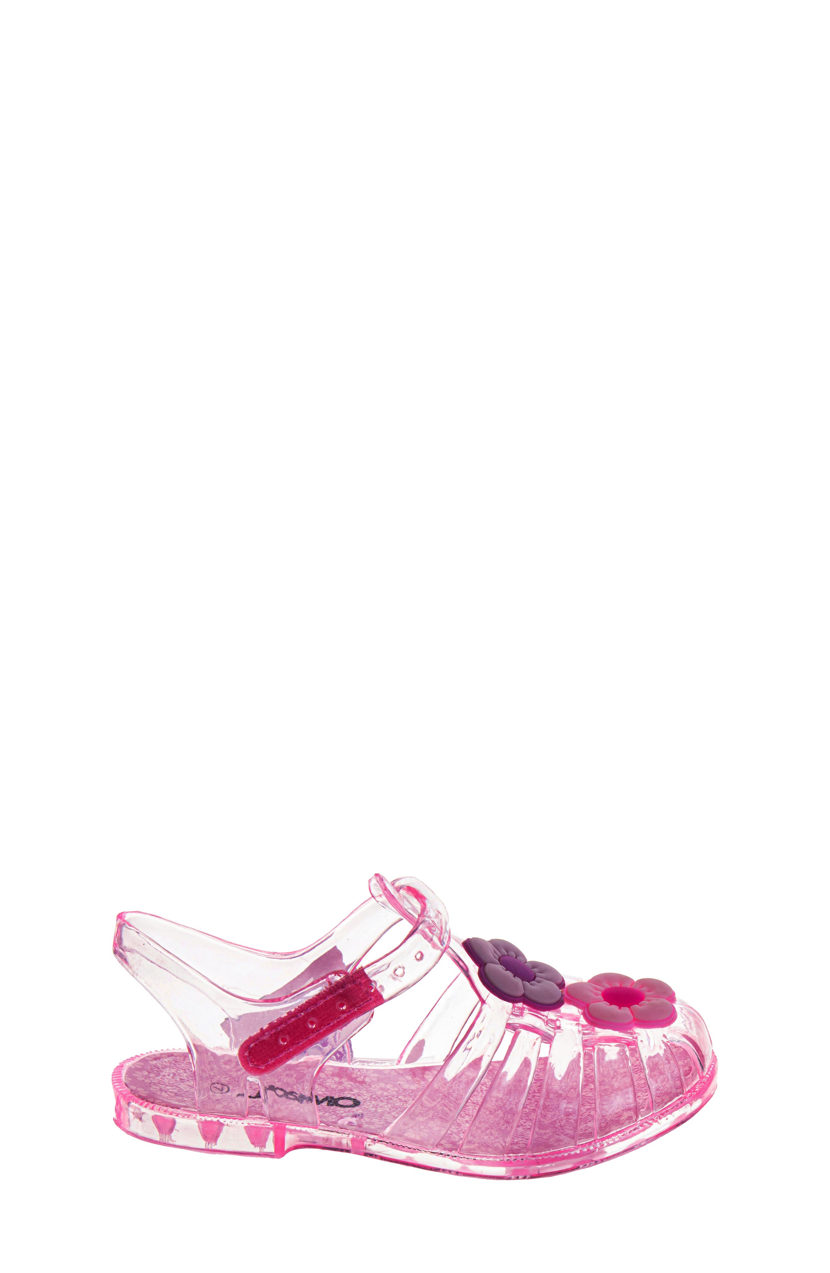 JOSMO Kids' Jelly Fisherman Sandal, Alternate, color, Pink