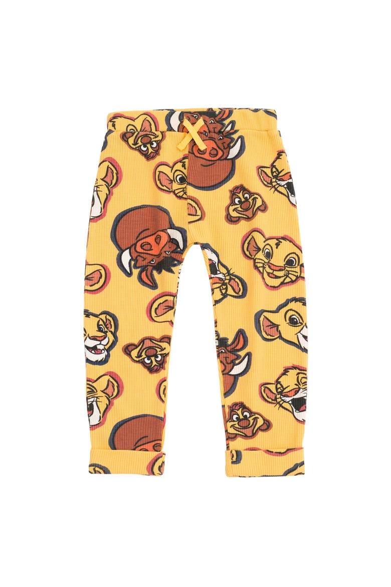 Lion King Loungewear 2-Piece Sweatshirt and Pants Set, Alternate, color, Lion King Brown