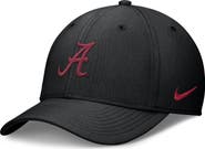 Nike Men's Nike Black Alabama Crimson Tide Rise SwooshFlex Dri-FIT Hat