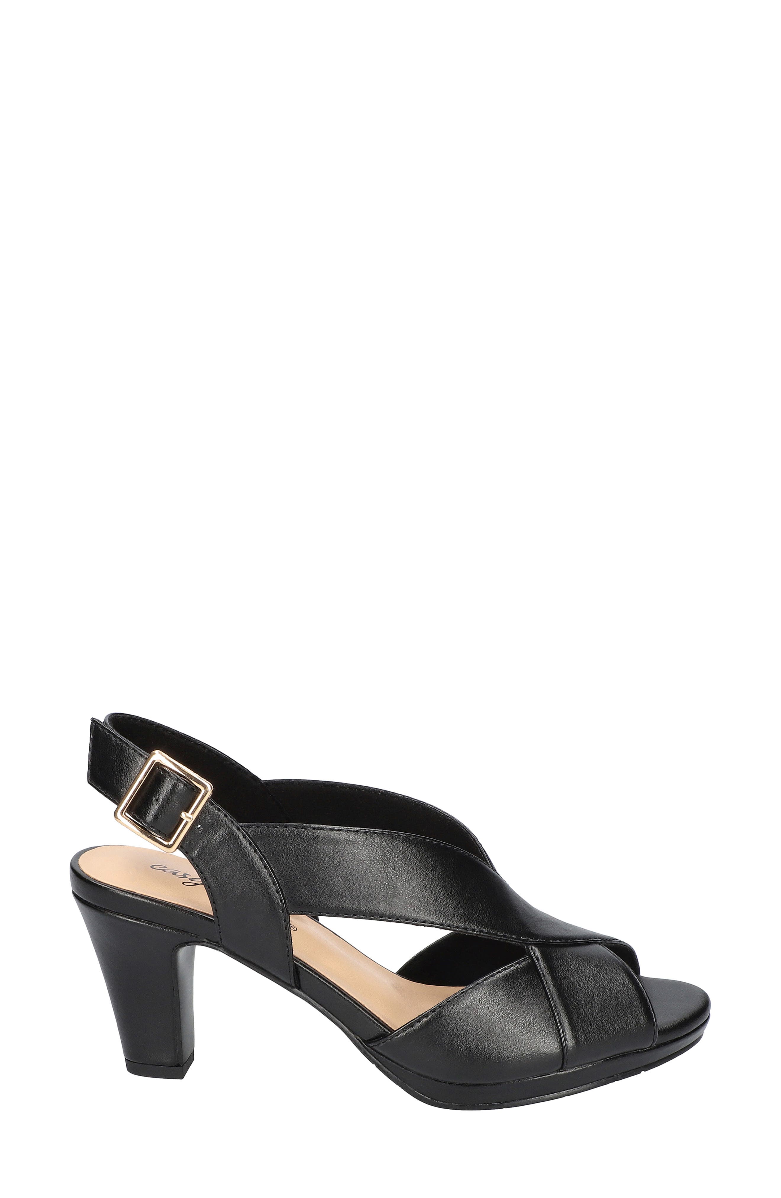 EASY STREET Christy Sandal, Alternate, color, Black