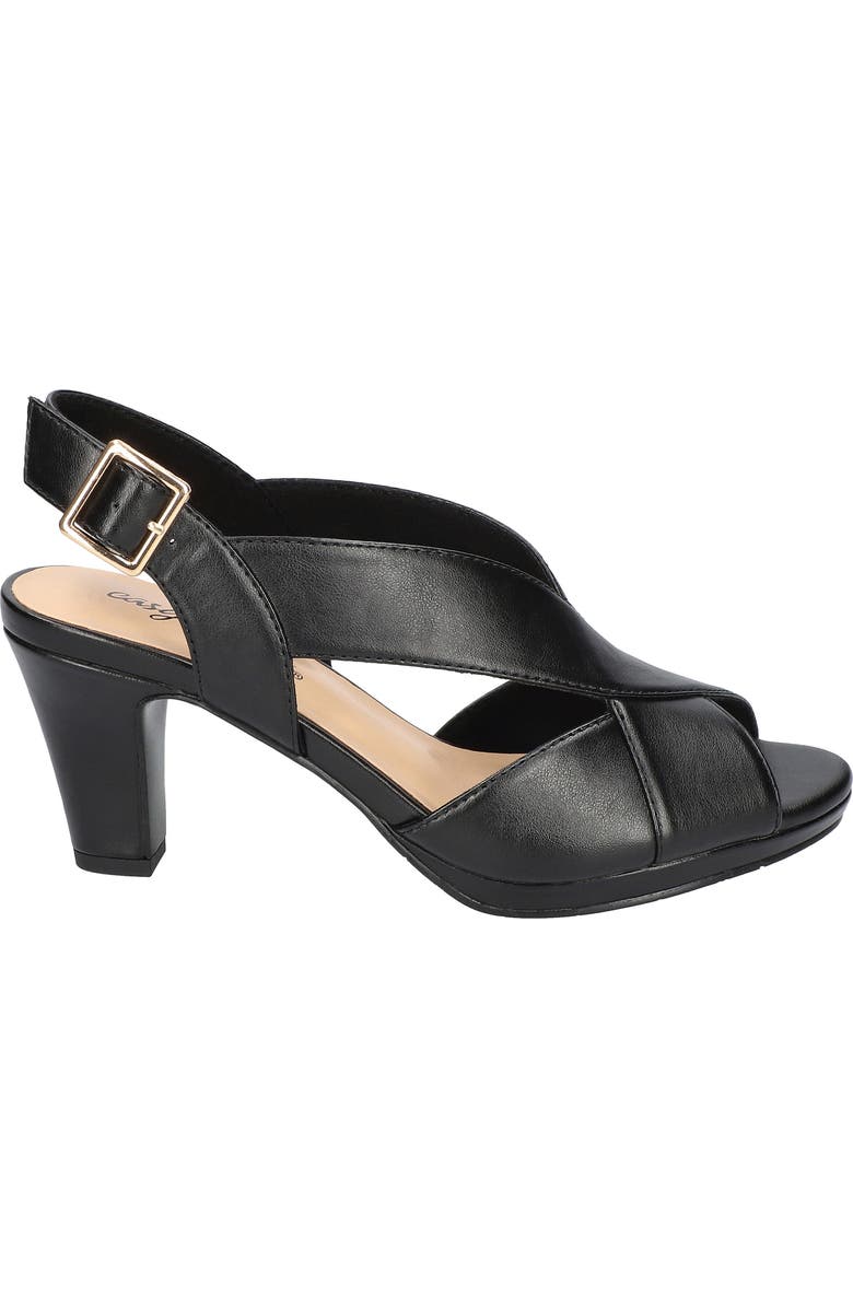 EASY STREET Christy Sandal, Alternate, color, Black