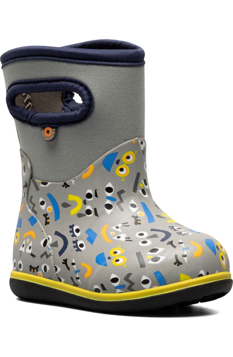 Bogs Kids' Print Waterproof Rain Boot, Main, color,